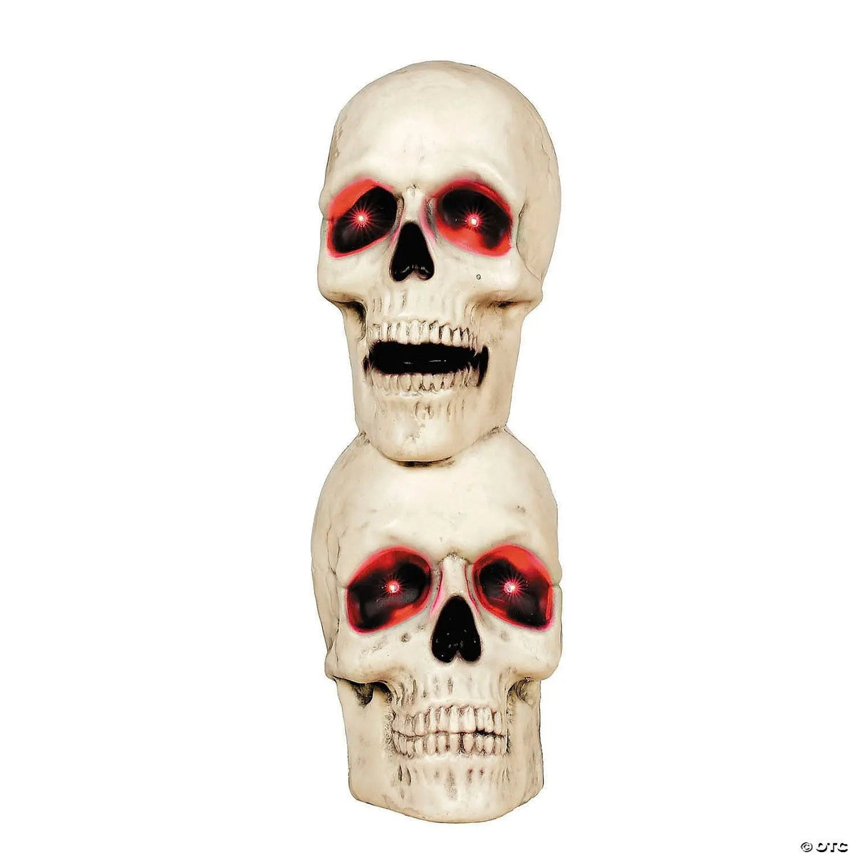27" Human Skull Stack Lighted Blow Mold product image 2