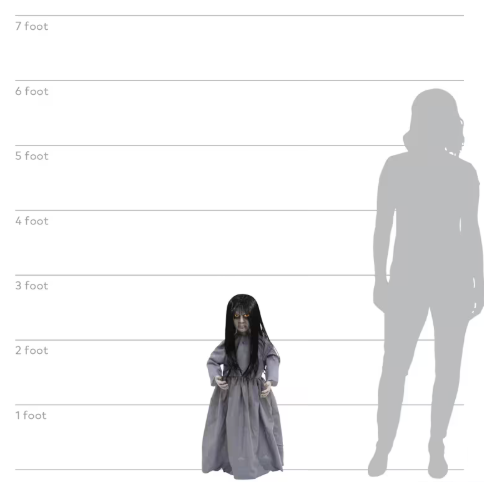 32" Sweet Vengeance Doll Animated Halloween product image 5