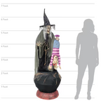 6-Foot Stew Brew Witch Animated Halloween product image 3