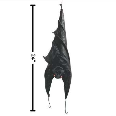 2-Foot Upside Down Animated Hanging Bat product image 2