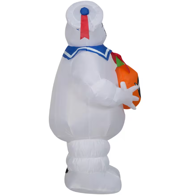 42" Ghostbusters Stay Puft Marshmallow Man Outdoor Yard Inflatable product image 2