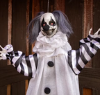 Set of 2 Killer Clowns Animated & Skeleton on Swing product image 5