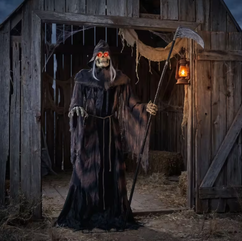 6-Foot Lunging Reaper Animatronic Halloween product image 1